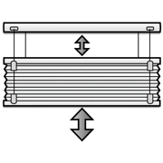 Plissegardin Lux Split